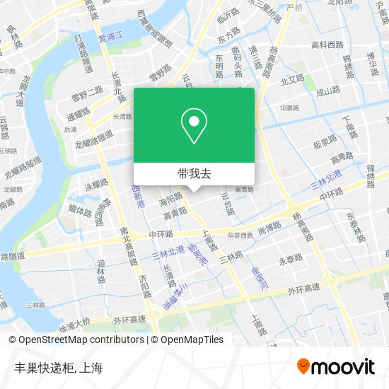 丰巢快递柜地图