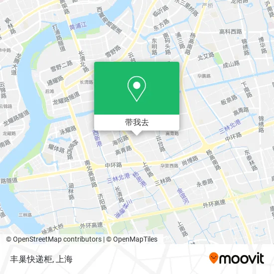 丰巢快递柜地图