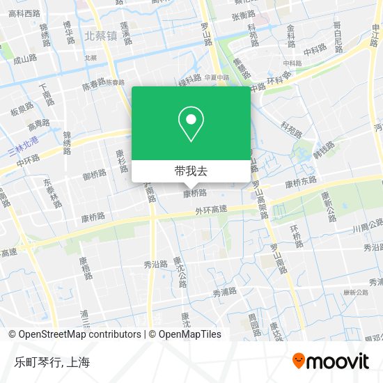 乐町琴行地图