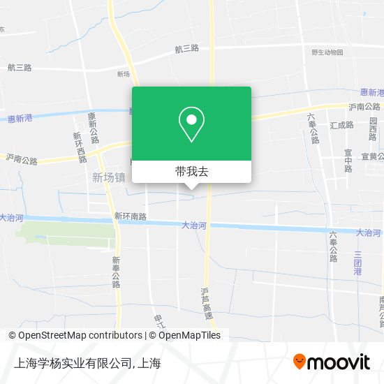 上海学杨实业有限公司地图