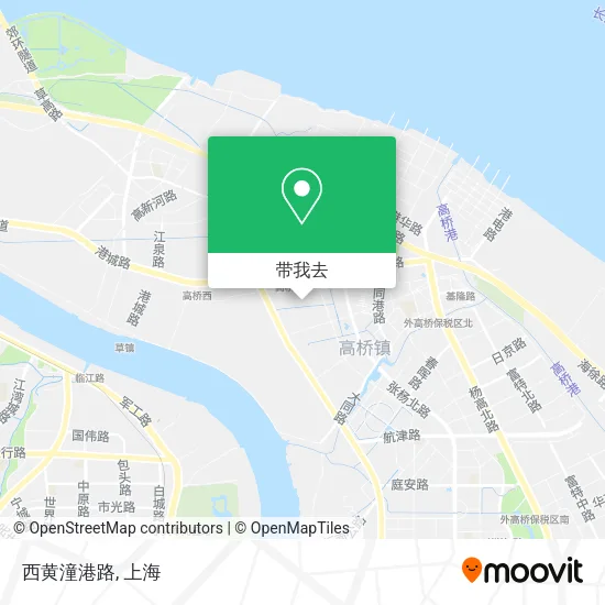 西黄潼港路地图