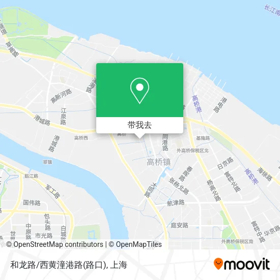 和龙路/西黄潼港路(路口)地图