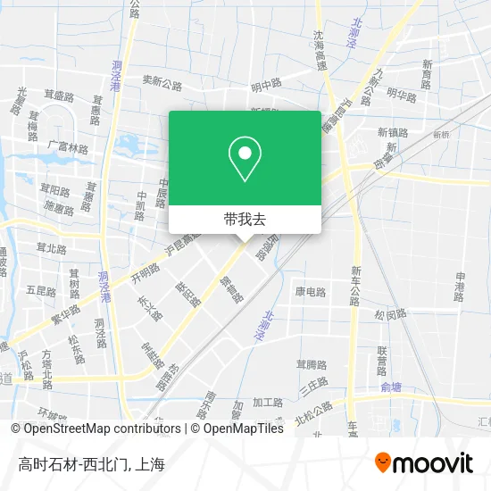 高时石材-西北门地图