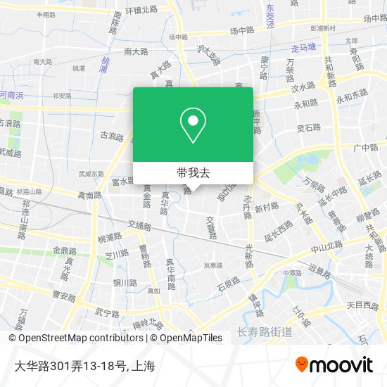 大华路301弄13-18号地图