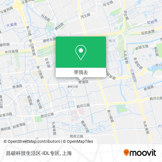 昌硕科技生活区-IDL专区地图