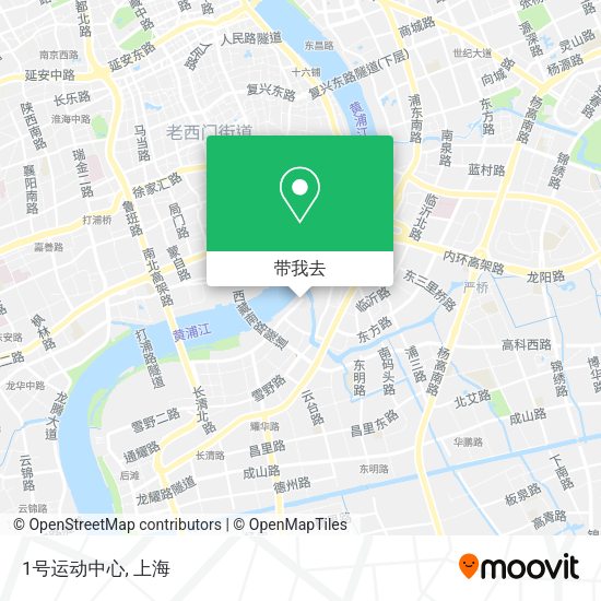 1号运动中心地图