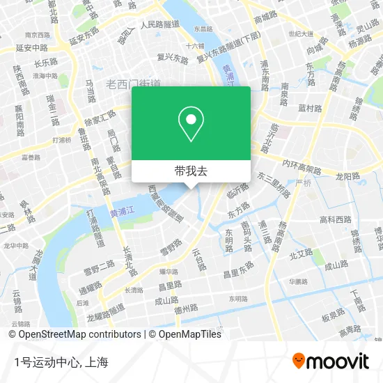 1号运动中心地图