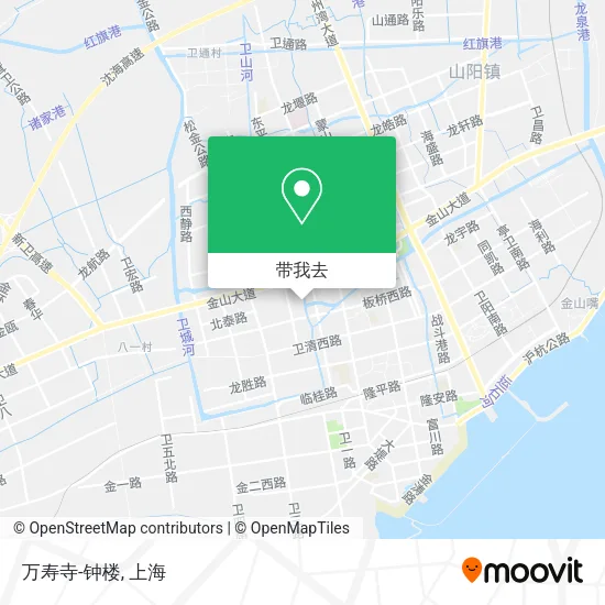 万寿寺-钟楼地图