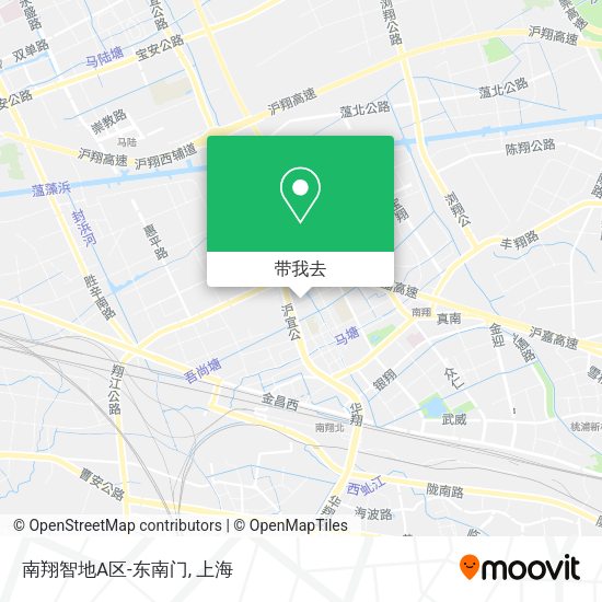 南翔智地A区-东南门地图