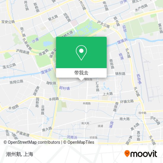 潮州鹅地图