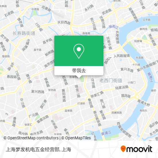 上海梦发机电五金经营部地图