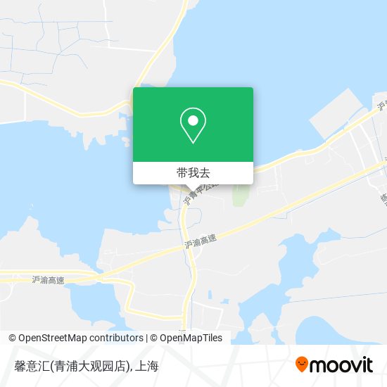 馨意汇(青浦大观园店)地图