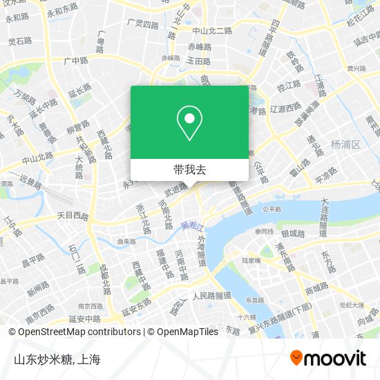 山东炒米糖地图