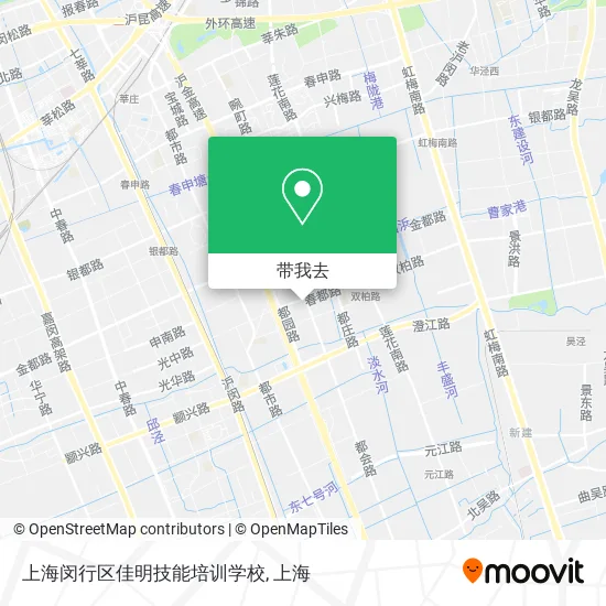 上海闵行区佳明技能培训学校地图