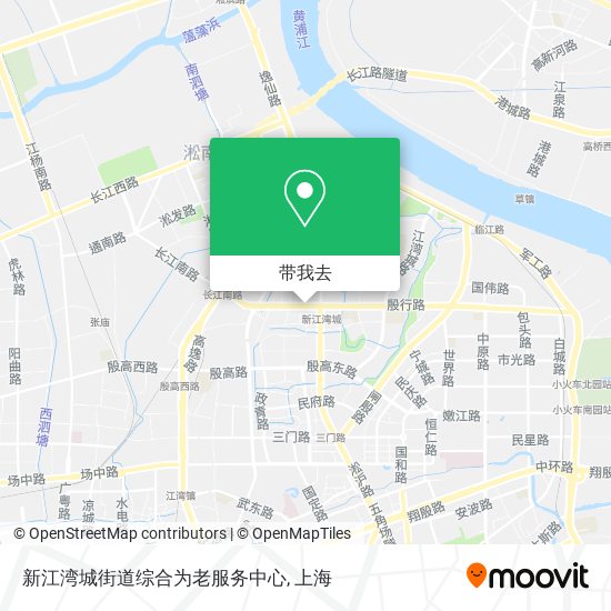 新江湾城街道综合为老服务中心地图