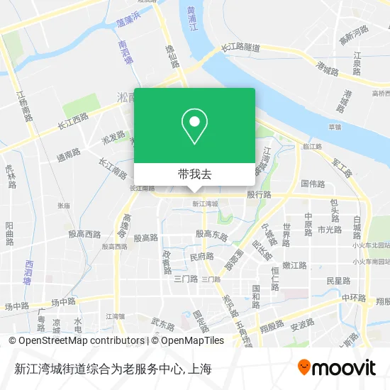 新江湾城街道综合为老服务中心地图
