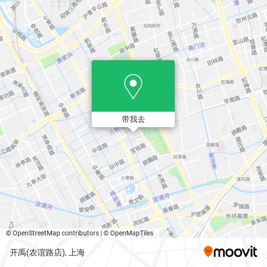 开禹(农谊路店)地图