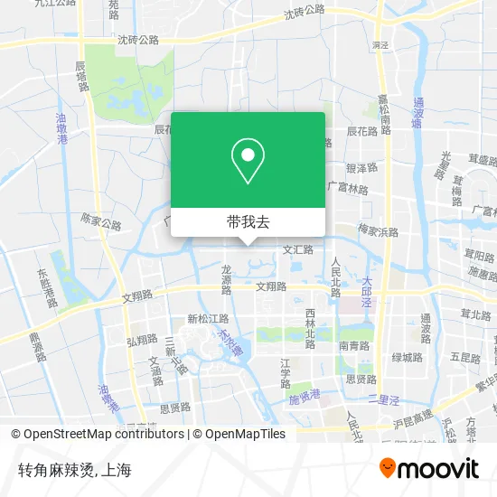 转角麻辣烫地图