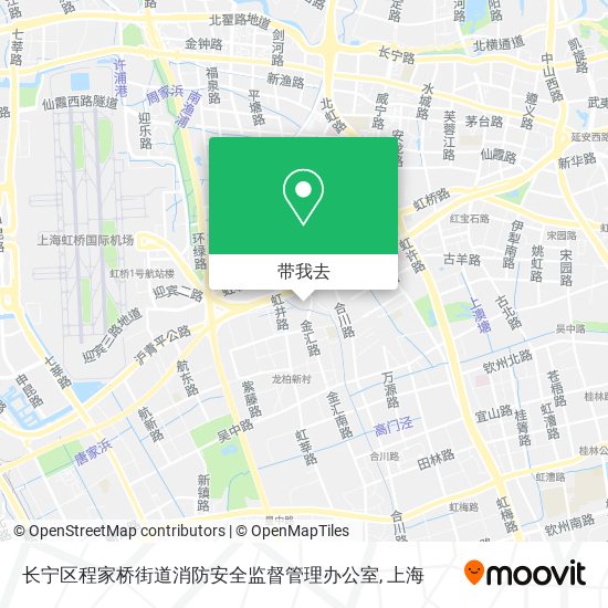 长宁区程家桥街道消防安全监督管理办公室地图