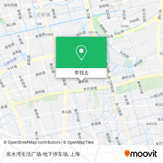 亲水湾生活广场-地下停车场地图