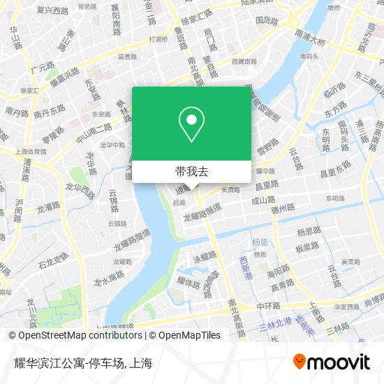 耀华滨江公寓-停车场地图
