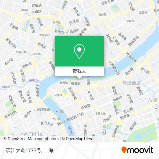 滨江大道1777号地图