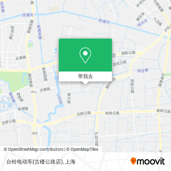 台铃电动车(古楼公路店)地图