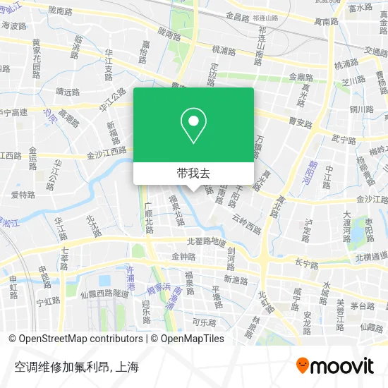 空调维修加氟利昂地图