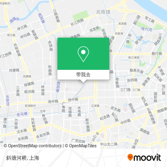 斜塘河桥地图