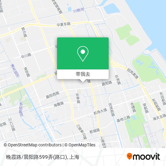 晚霞路/晨阳路599弄(路口)地图