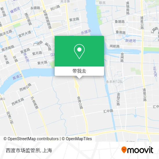 西渡市场监管所地图