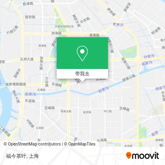 福今茶叶地图