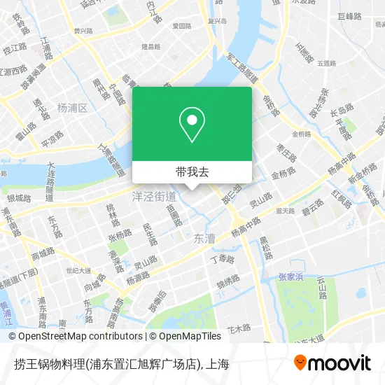 捞王锅物料理(浦东置汇旭辉广场店)地图
