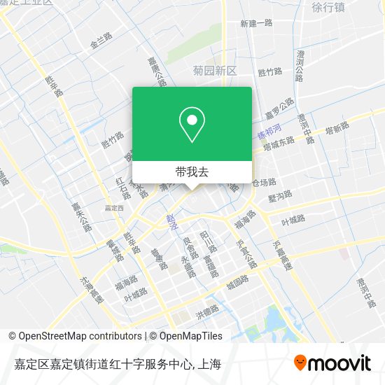 嘉定区嘉定镇街道红十字服务中心地图