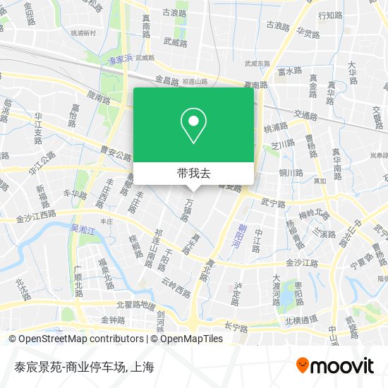 泰宸景苑-商业停车场地图
