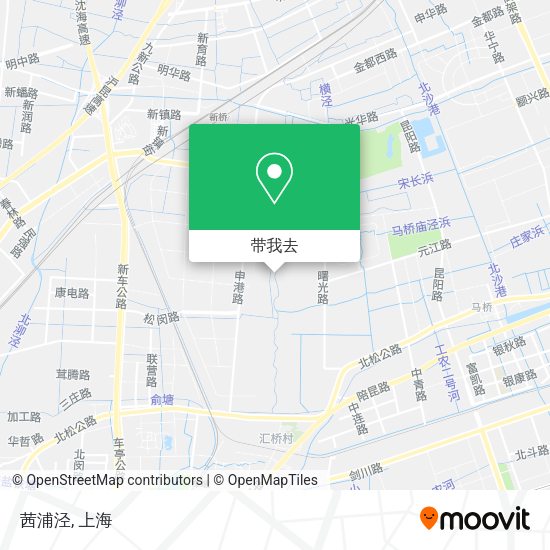 茜浦泾地图