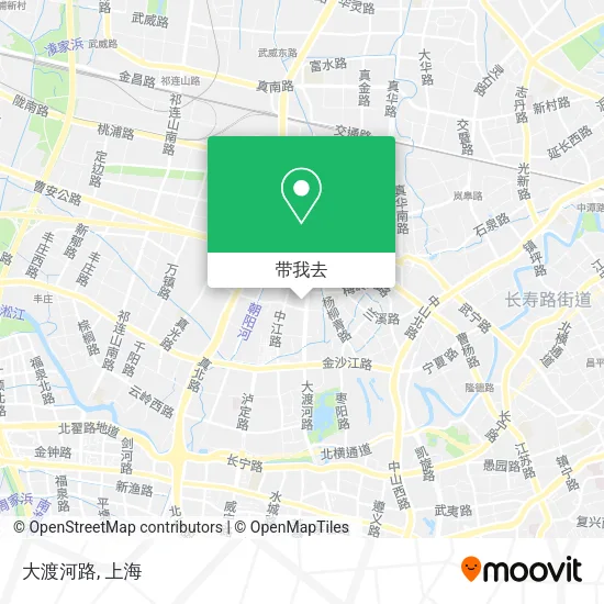 大渡河路地图