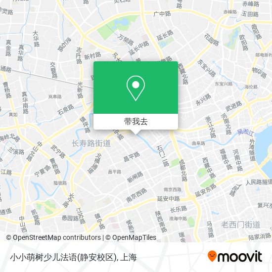 小小萌树少儿法语(静安校区)地图