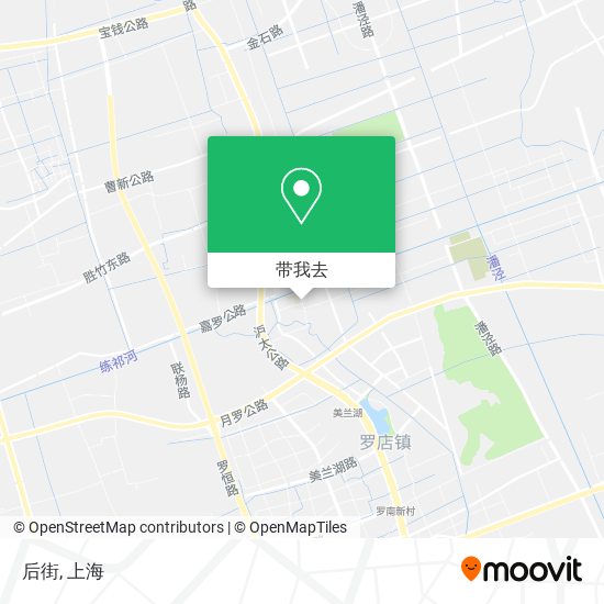 后街地图