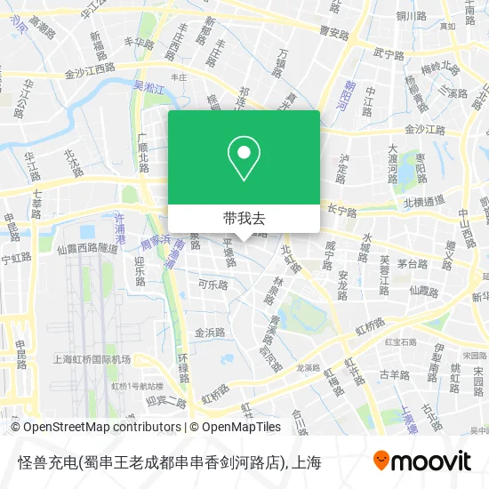 怪兽充电(蜀串王老成都串串香剑河路店)地图