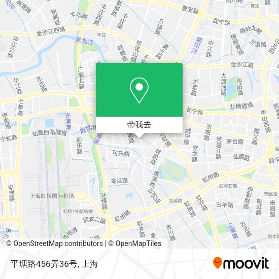 平塘路456弄36号地图