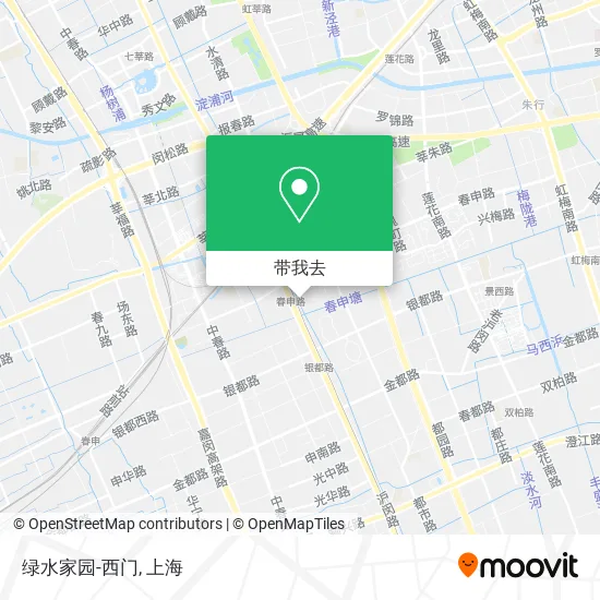 绿水家园-西门地图