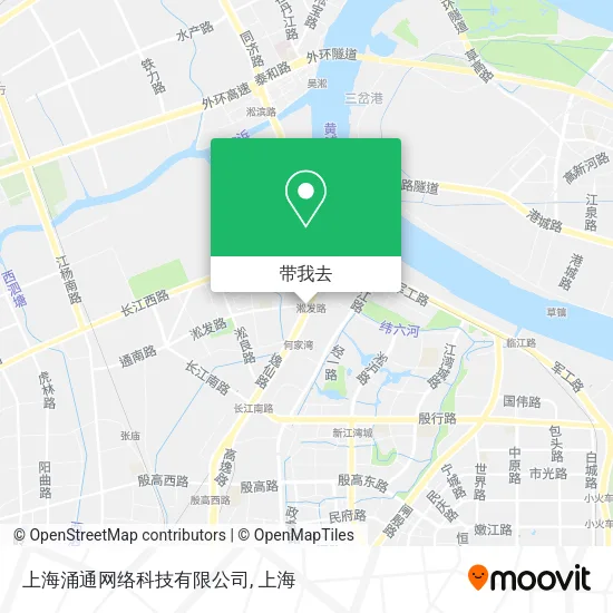 上海涌通网络科技有限公司地图
