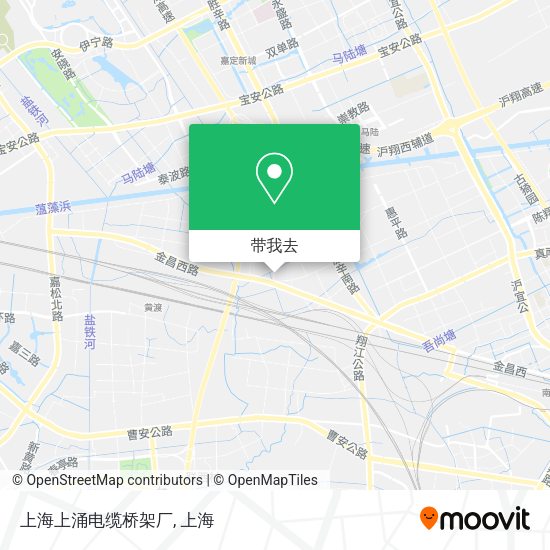 上海上涌电缆桥架厂地图