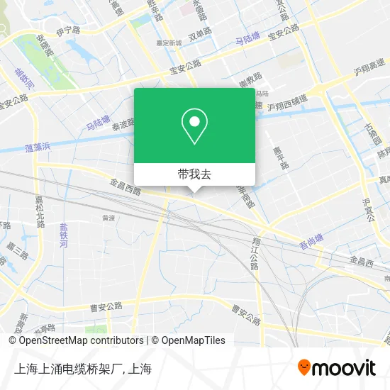 上海上涌电缆桥架厂地图