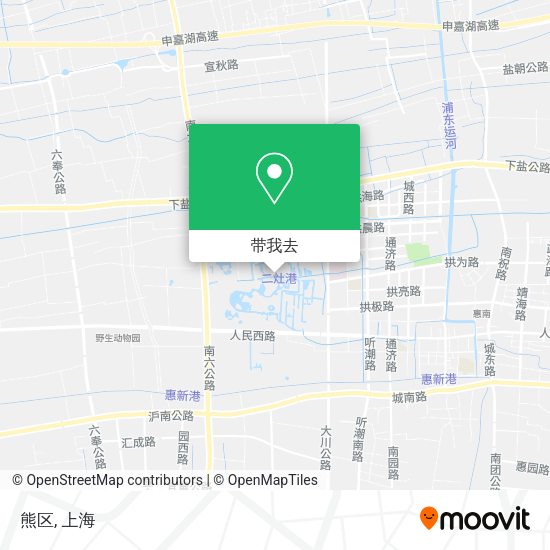 熊区地图