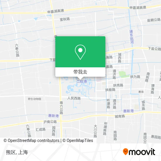 熊区地图