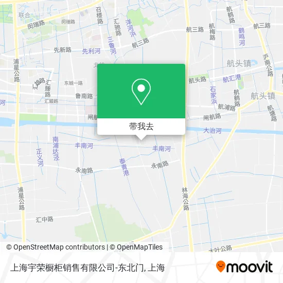 上海宇荣橱柜销售有限公司-东北门地图