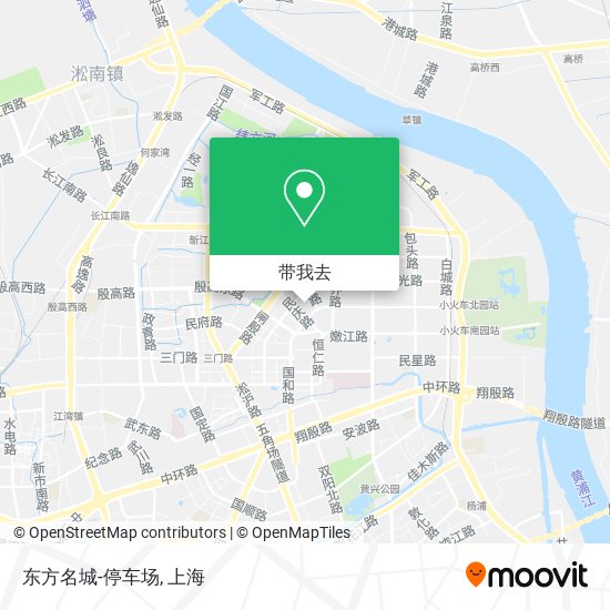 东方名城-停车场地图