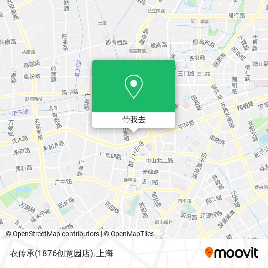 衣传承(1876创意园店)地图
